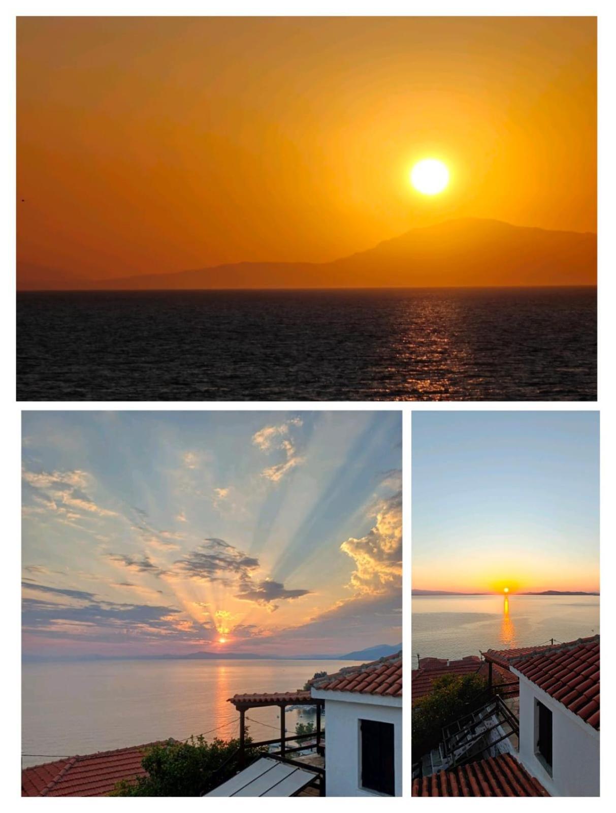 The Pagasetic Balcony - Magestic Sea Cottage Volos Exterior photo